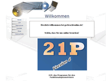 Tablet Screenshot of gerbrachtonline.de